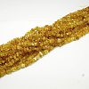 Natural Amber Chip Beads Strands X-G-E333-01A-1