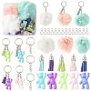 DIY Bear Keychain Making Kits DIY-FS0009-14-1
