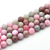 Natural Quartz Beads Strands G-N355-8mm-10-1
