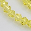 Bicone Glass Beads Strands X-EGLA-P016-4mm-11-3