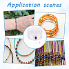 Nylon Beading Threads OCOR-WH0082-250A-7