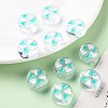Transparent Enamel Acrylic Beads LS-TACR-S155-005B-6
