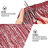 5M Sparkle Polyester Tassel Lace Trim OCOR-OC0001-38B-4