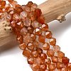 Natural Red Agate Beads Strands G-Z119-A02-02-1