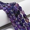 Natural Dragon Veins Agate Beads Strands G-G172-01N-1