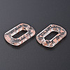 Transparent Acrylic Linking Rings OACR-N009-017A-02-4