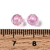 Eco-Friendly Transparent Acrylic Beads PL642-10-4