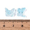 Electroplate Transparent Glass Beads EGLA-N057-03F-4