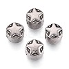 304 Stainless Steel European Style Large Hole Beads STAS-T072-104AS-1