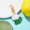 Alloy Enamel Pendant Decorations HJEW-JM01492-3