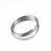 Tarnish Resistant 304 Stainless Steel Split Rings STAS-P092-01-2