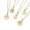 304 Stainless Steel Pendant Necklaces NJEW-JN02540-1