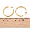 304 Stainless Steel Rhinestone Stud Earrings SA-CBA0ADC-01G-3
