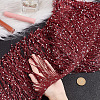 5M Sparkle Polyester Tassel Lace Trim OCOR-OC0001-38B-3