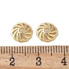 Flower Brass Bead Caps KK-F892-34G-13-2