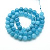 Natural Quartz Beads Strands G-N355-8mm-16-2