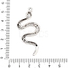 Tibetan Style Alloy Big Pendants TIBEP-F079-01AS-01-3