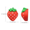 Opaque Resin Decoden Cabochons RESI-CJC0020-02-2