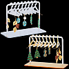 2 Sets 2 Styles Acrylic Earring Display Stands EDIS-CP0001-08-1