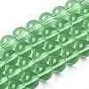 Transparent Glass Beads Strands GLAA-T032-T8mm-17-1