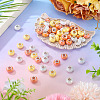 150Pcs Opaque Resin European Beads RESI-TA0004-61A-5