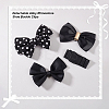 Bowknot Webbing Ribbon Shoe Decorations FIND-GA0004-33-4