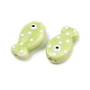 Handmade Porcelain Beads X-PORC-B009-03K-2