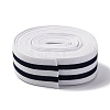 Gorgecraft 4.7 Yards Flat Nylon Striped Elastic Band OCOR-GF0003-84B-2