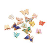 Craftdady 44Pcs 11 Colors Alloy Pendants RESI-CD0001-03-3