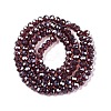 Electroplate Glass Beads Strands EGLA-A044-T3mm-A13-3