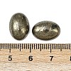 Oval Natural Pyrite Cabochons G-S395-01-3