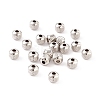 201 Stainless Steel Beads STAS-A057-04C-P-2