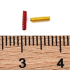 Brass Coiled Wire Tube Beads KK-C070-01-3