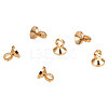 Brass Pendant Bails KK-BC0003-85G-4