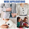 Zinc Alloy Enamel Cufflinks BUTT-GL0001-12-7