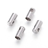 Tarnish Resistant 304 Stainless Steel Cord Ends LS-STAS-F232-01F-P-1
