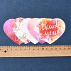 Coated Paper Thank You Greeting Card DIY-FS0007-76E-4