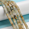 Natural Flower Amazonite Beads Strands G-C084-D02-01-2