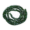 Electroplate Glass Beads Strands EGLA-A044-T1mm-B24-2