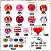 24Pcs 12 Styles Opaque Acrylic Beads MACR-BM0001-03B-2