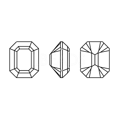 Preciosa&reg MAXIMA Crystal Fancy Stones X-PRC-FD12-60010-1