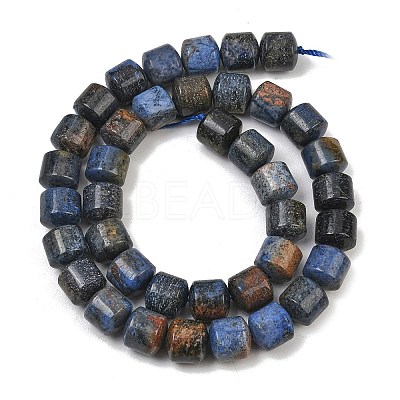 Natural Dumortierite Beads Strands GG-CBAC4F6-A01-02C-02-1