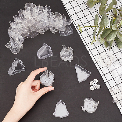 Mixed Shapes Plastic Candle Cups AJEW-PH0017-78-1