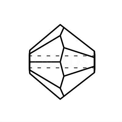 Preciosa&reg Crystal Beads X-PRC-BA4-90090-20000-1