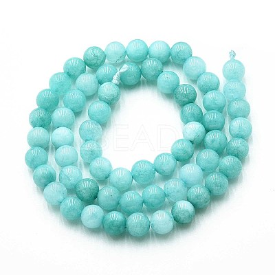 Natural Quartz Beads Strands G-N355-6mm-37-1
