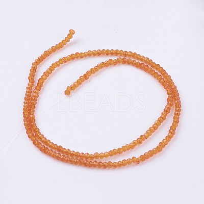 Glass Beads Strands GLAA-G045-B-1