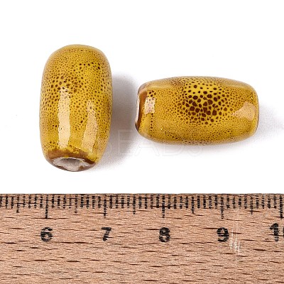 Vintage Handmade Porcelain Beads PORC-N013-12-17-1