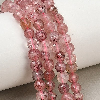 Natural Strawberry Quartz Beads Strands GG-CBA9A7F-A01-1