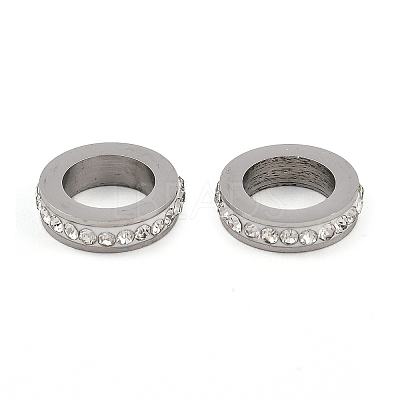 304 Stainless Steel European Beads STAS-Z090-03P-01-1
