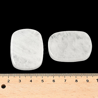 Natural Quartz Crystal Cabochons G-C189-02-1